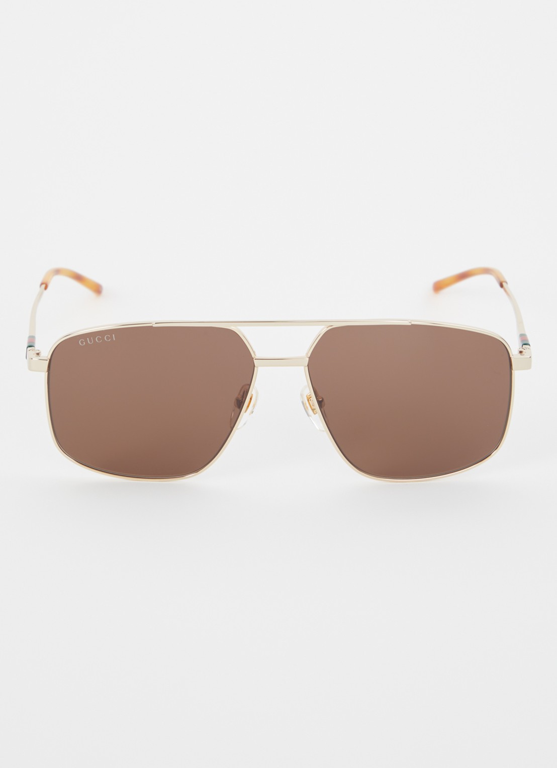 Gucci Piloten zonnebril GG1676S - detail 2 goud
