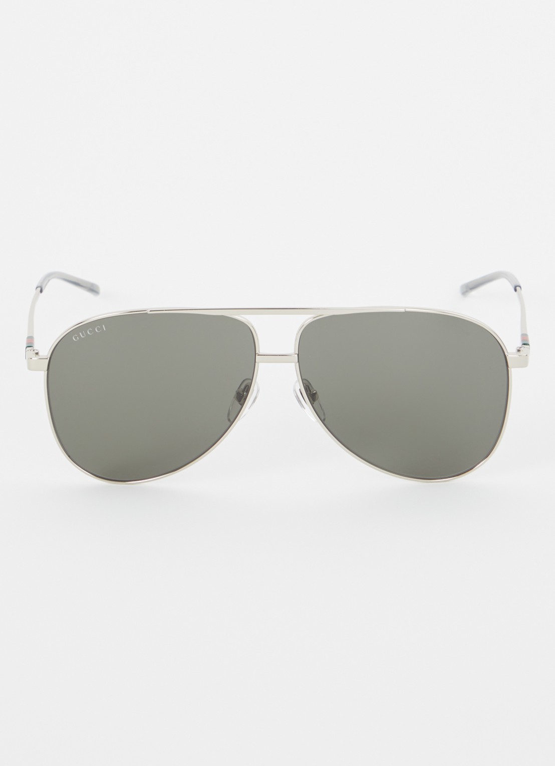 Gucci Piloten zonnebril GG1677S - detail 2 zilver