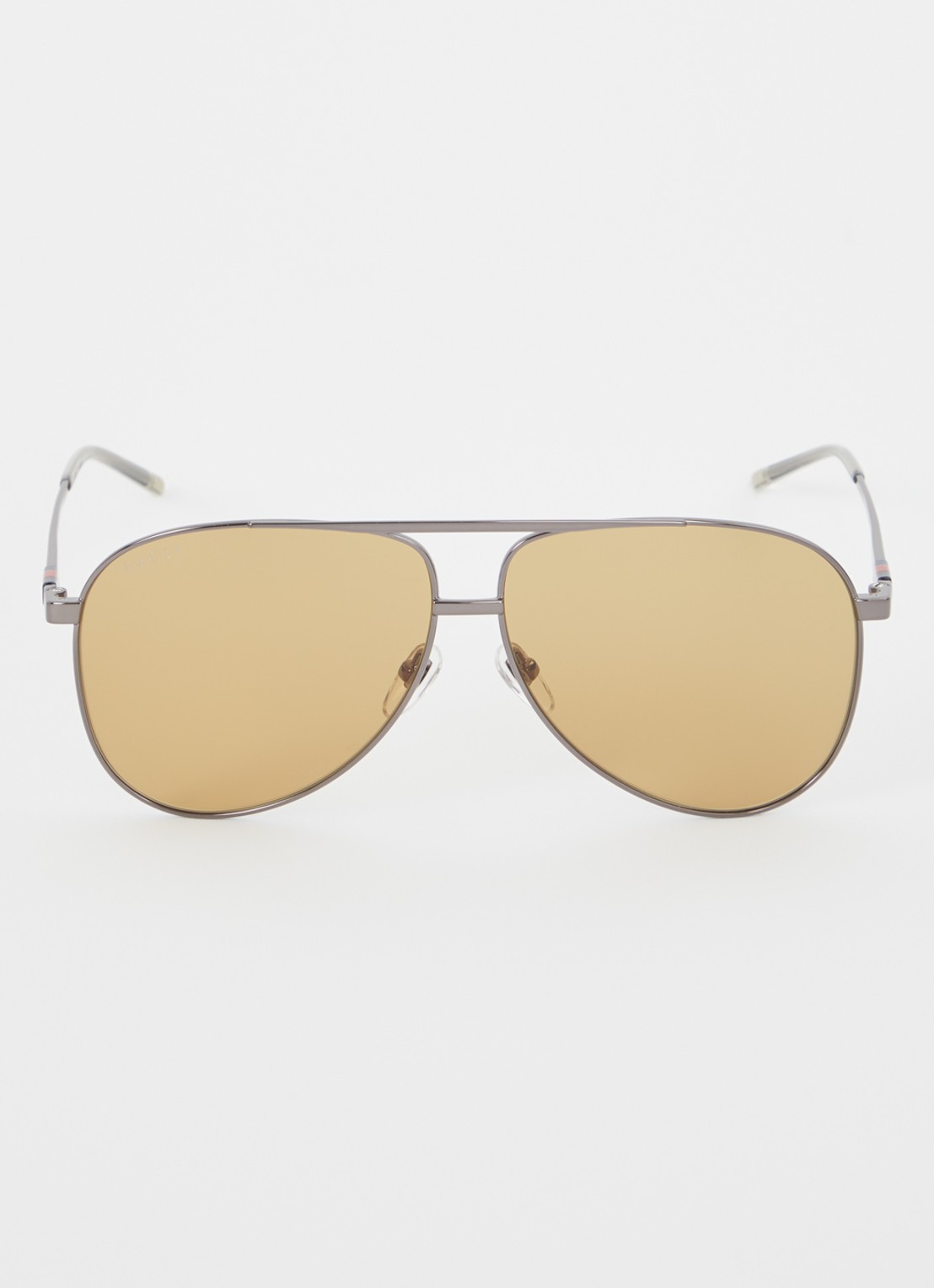 Gucci Piloten zonnebril GG1677S - detail 2 zilver