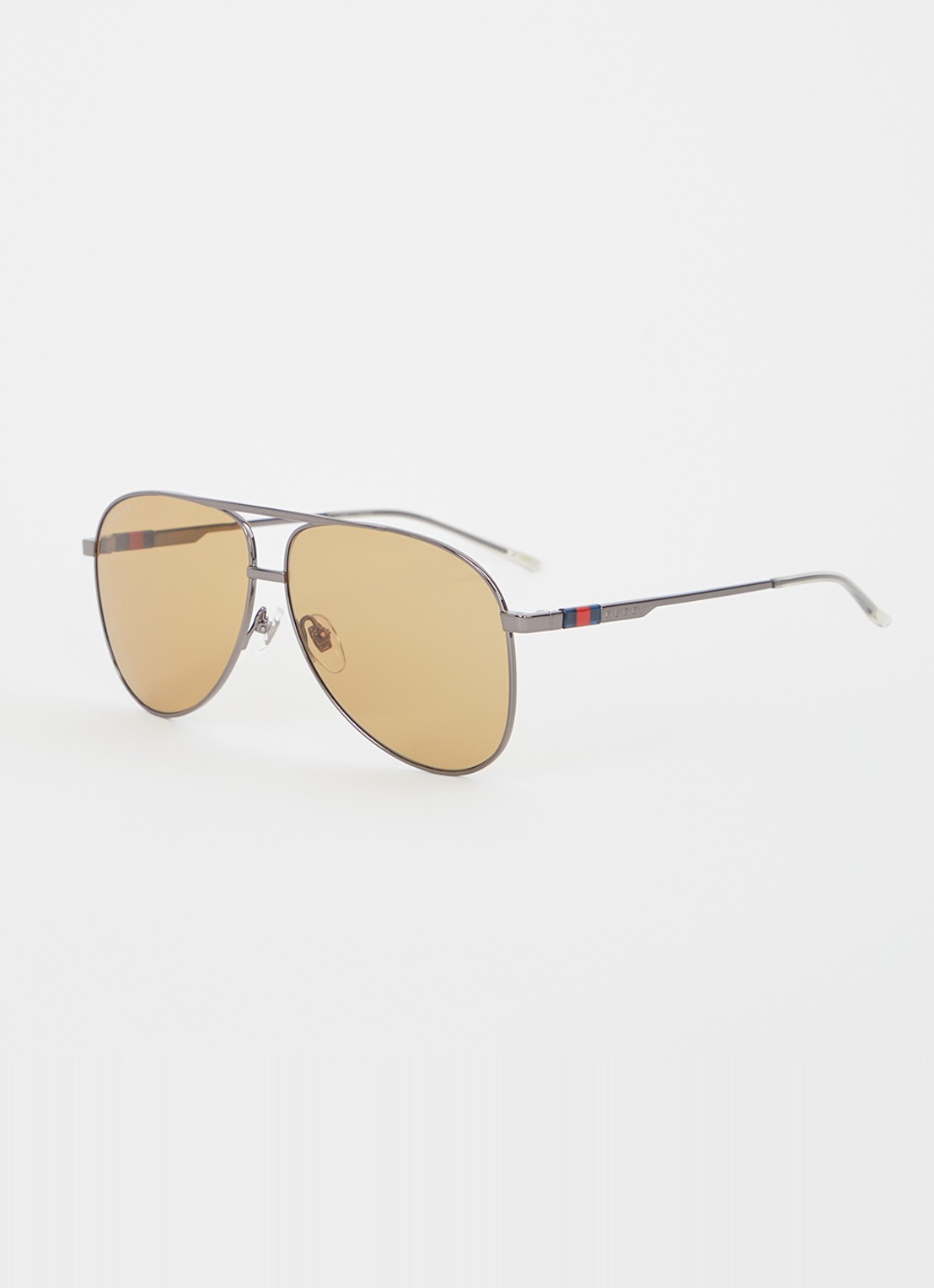 Gucci Piloten zonnebril GG1677S - voorkant zilver