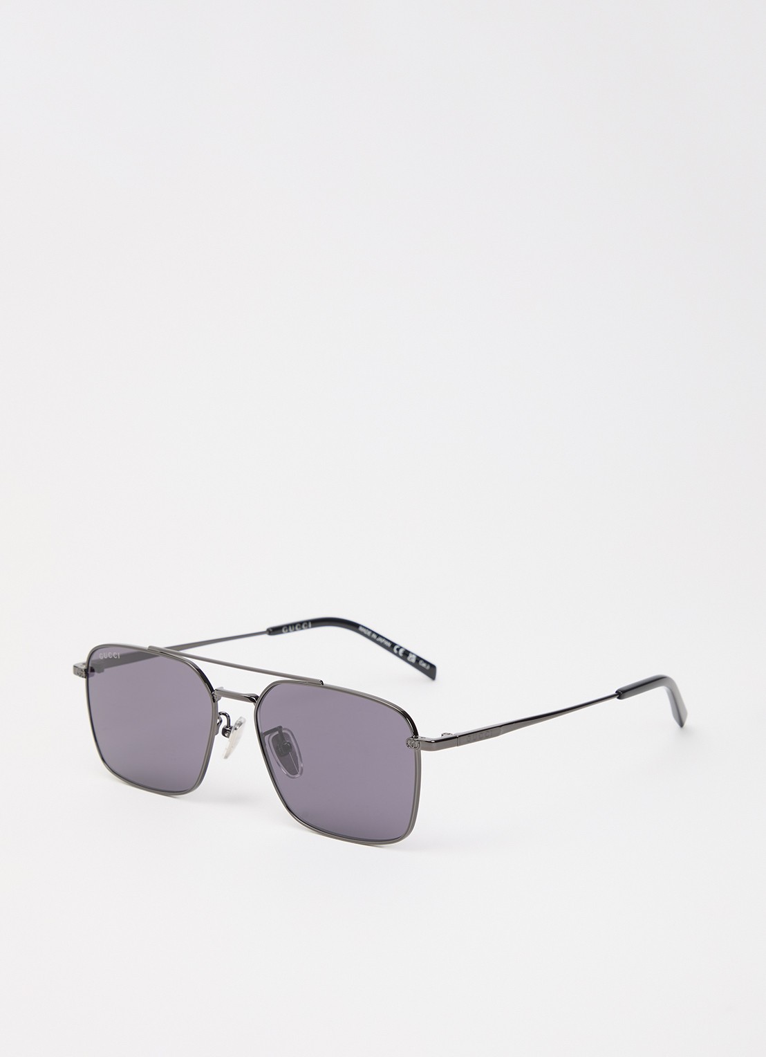 Gucci Piloten zonnebril GG1957SA - voorkant violet
