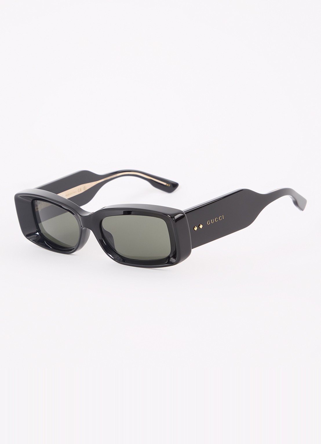 Gucci Retro zonnebril GC002199 - voorkant zwart