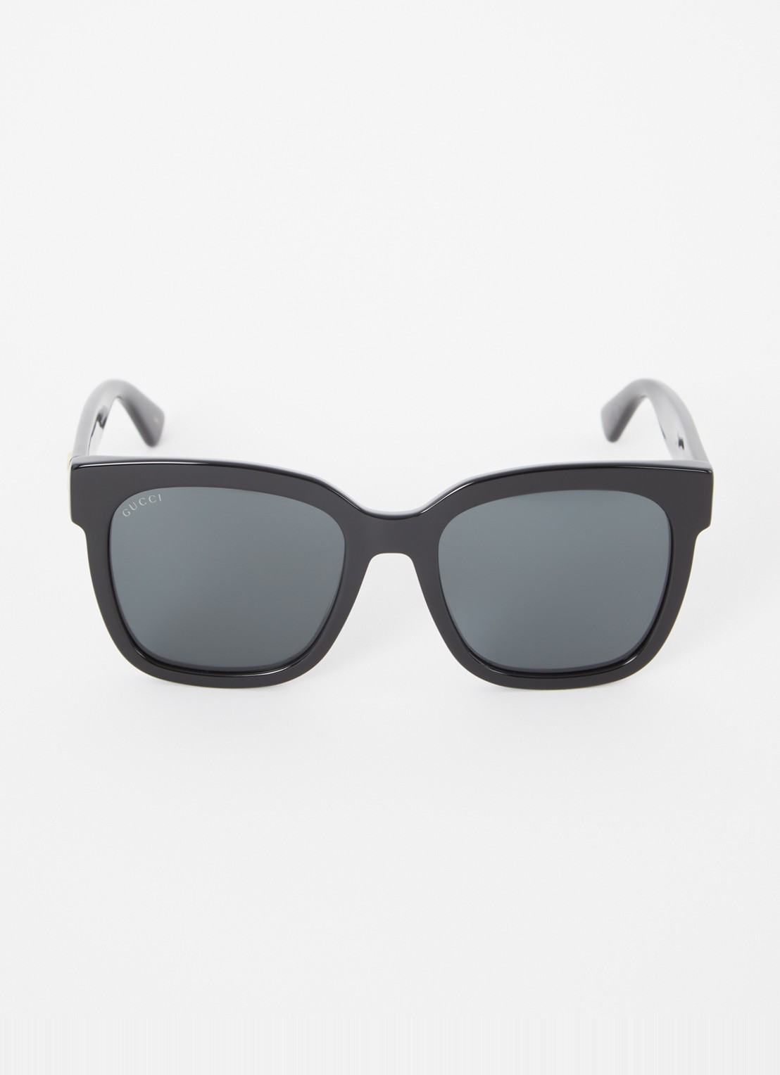 Gucci Retro zonnebril GG034SN - detail zwart