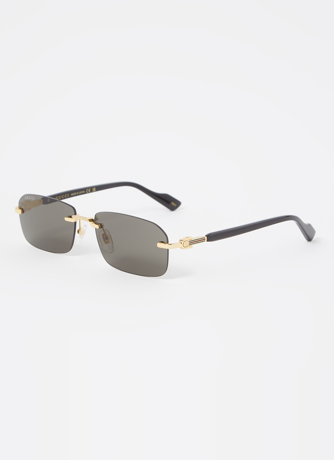 Gucci Retro zonnebril GG1221S - voorkant goud