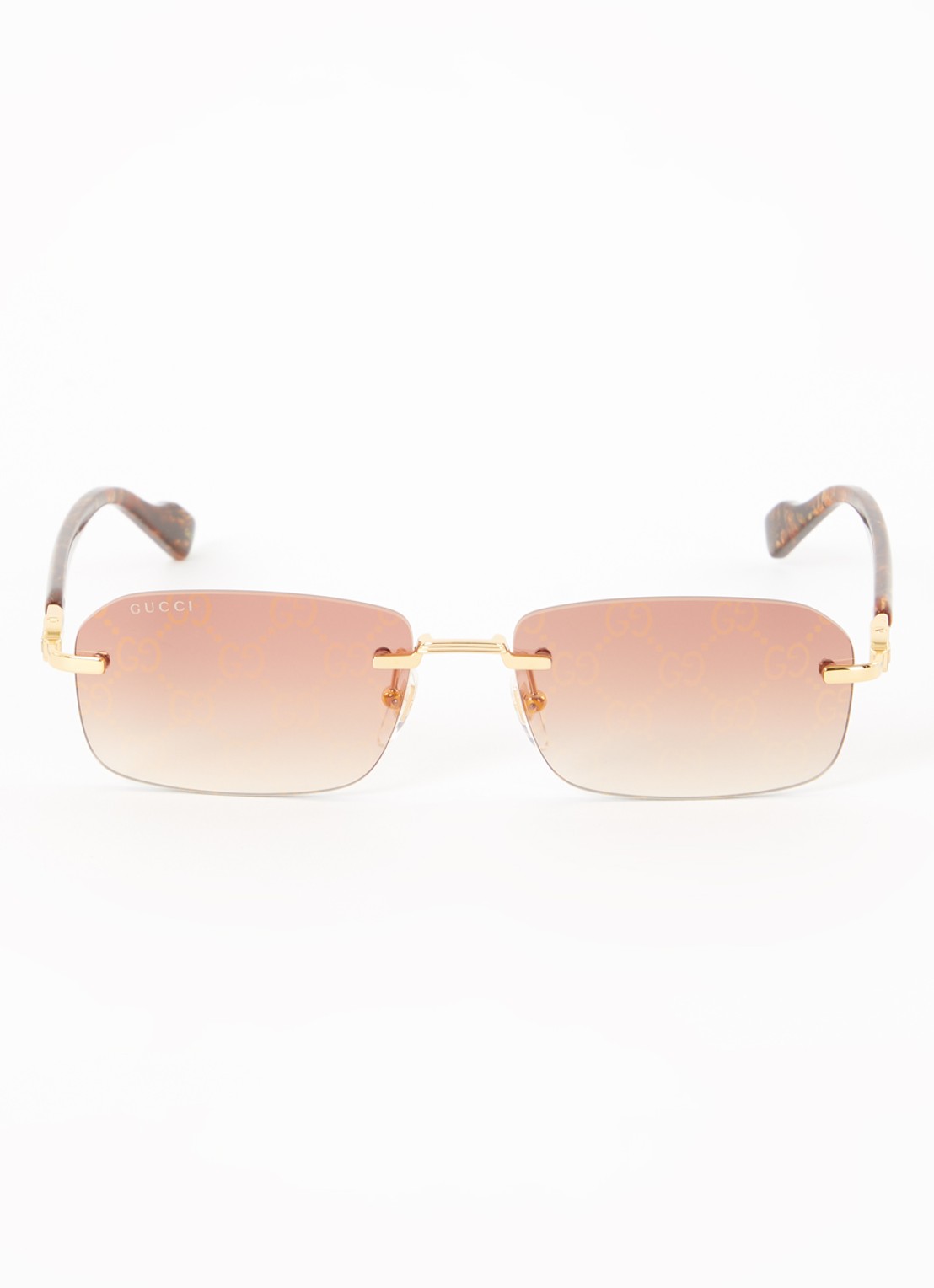 Gucci Retro zonnebril GG1221S - detail 2 bruin