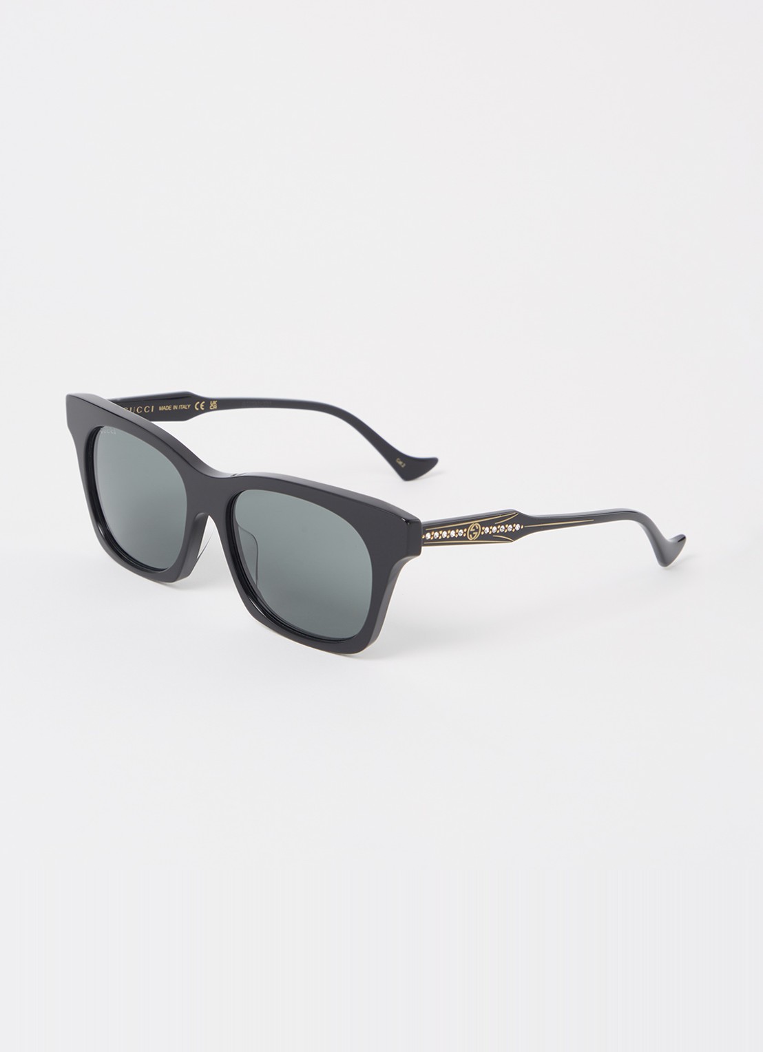 Gucci Retro zonnebril GG1299S - voorkant zwart