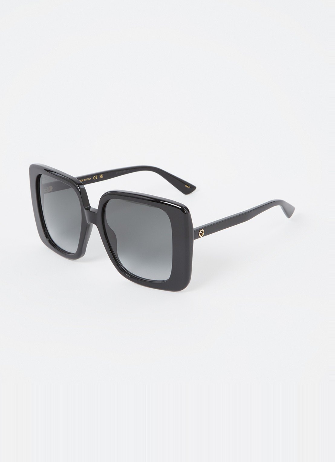 Gucci Retro zonnebril GG1314S - voorkant 4 zwart