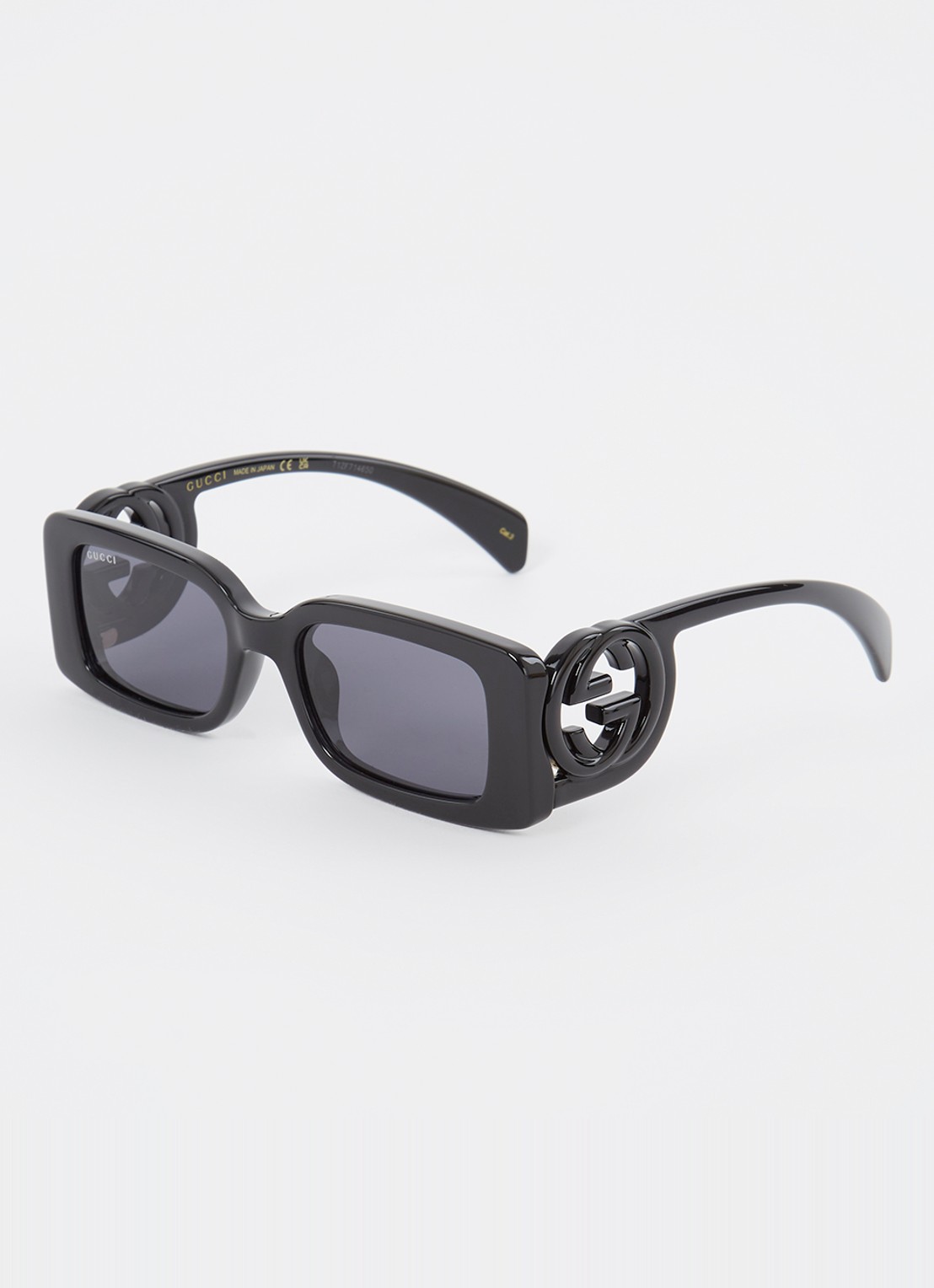 Gucci Retro zonnebril GG1325S - voorkant zwart