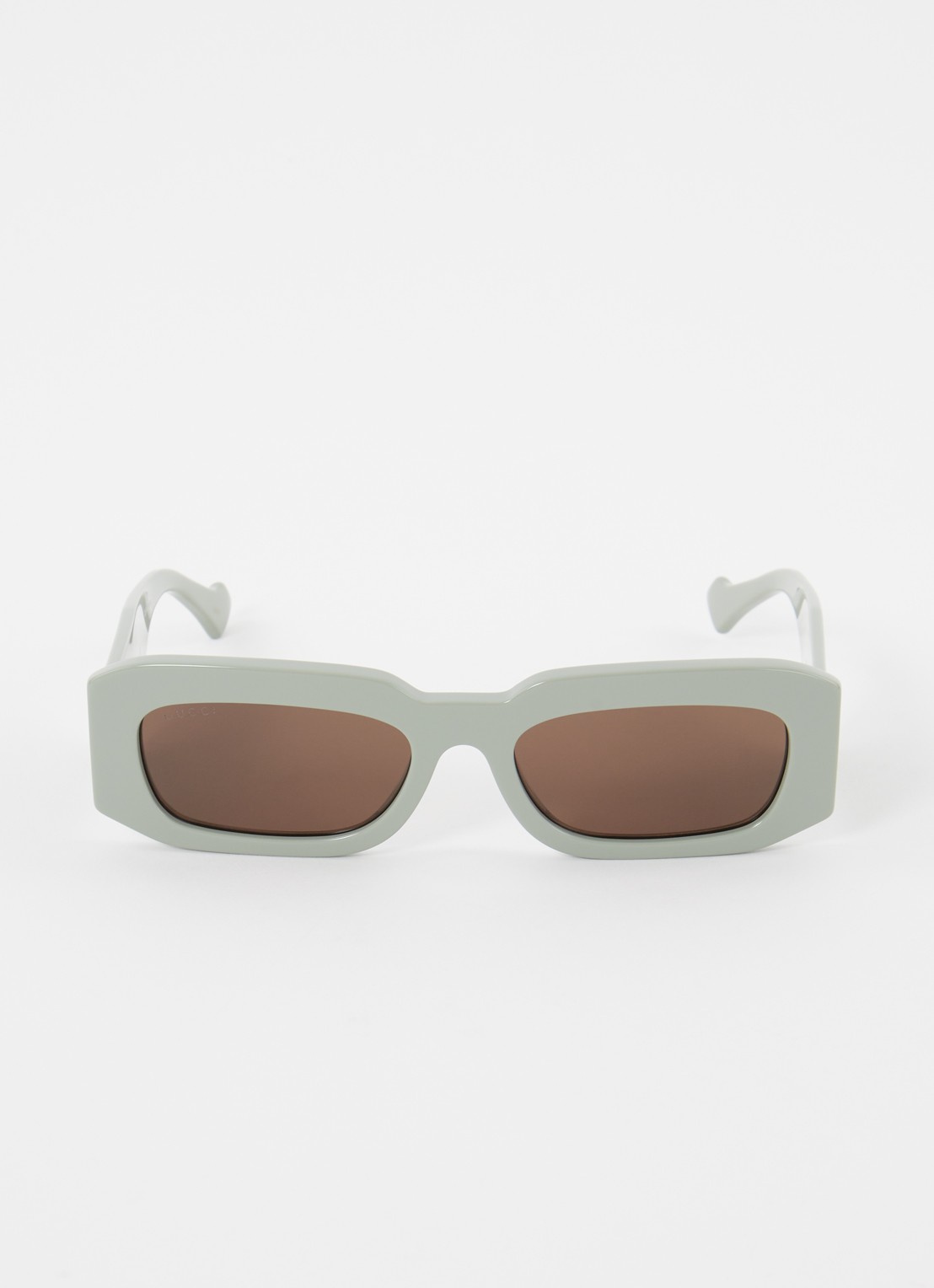 Gucci Retro zonnebril GG1426S - detail lindegroen