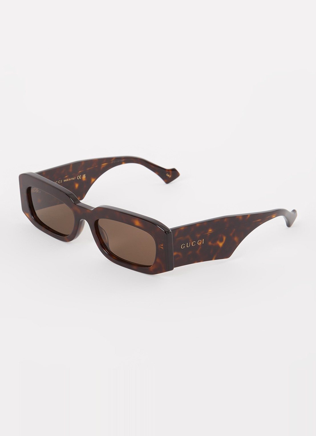 Gucci Retro zonnebril GG1426S - voorkant 4 donkerbruin
