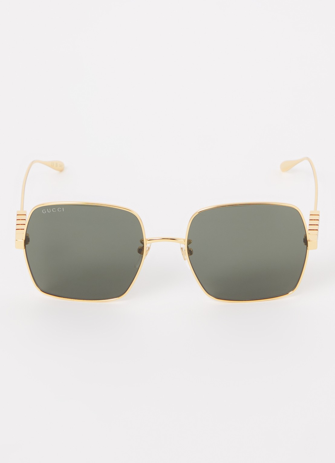 Gucci Retro zonnebril GG1434S - detail goud