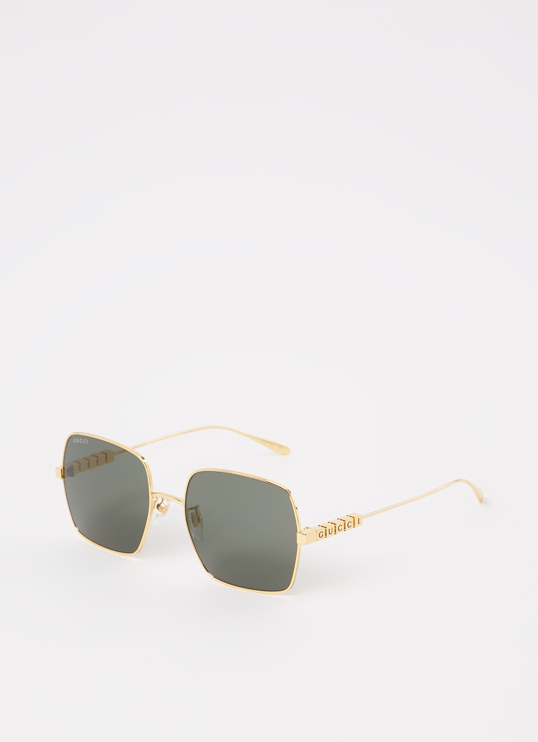 Gucci Retro zonnebril GG1434S - voorkant 4 goud