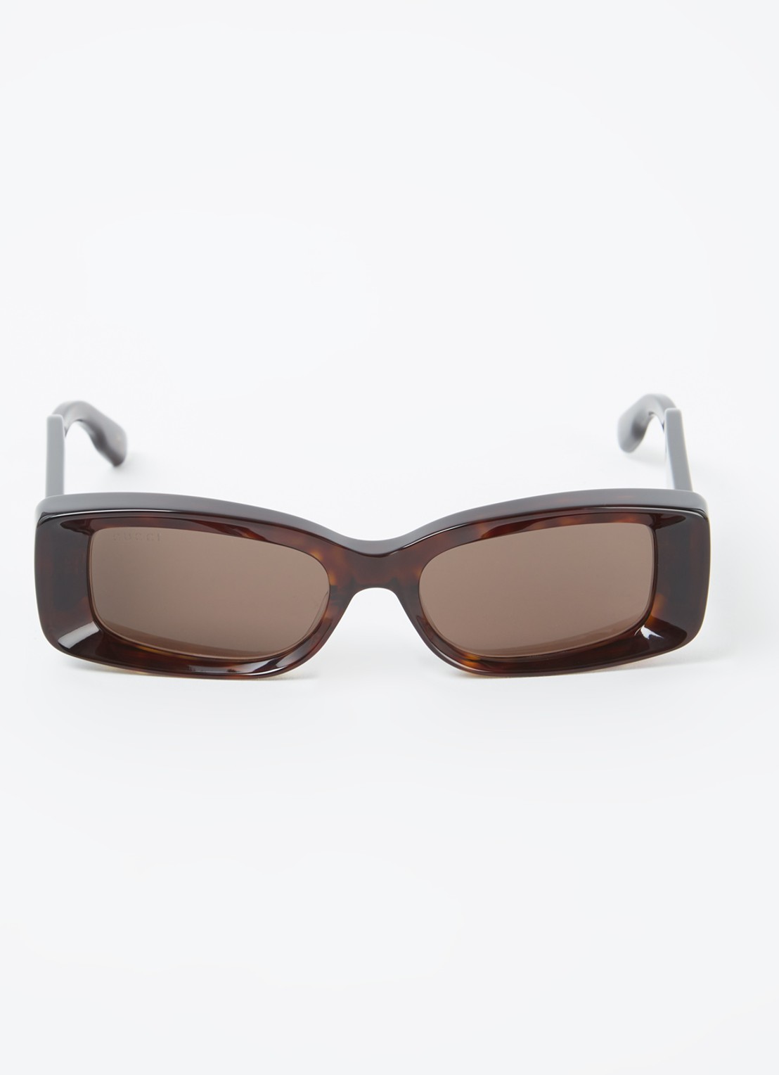 Gucci Retro zonnebril GG1528S - detail donkerbruin