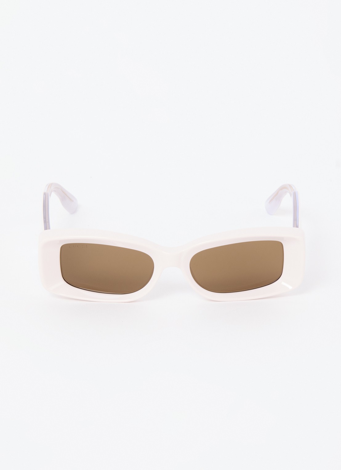Gucci Retro zonnebril GG1528S - detail gebroken wit