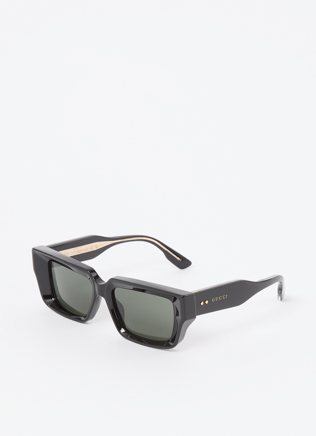 Gucci Retro zonnebril GG1529S - voorkant 4 zwart