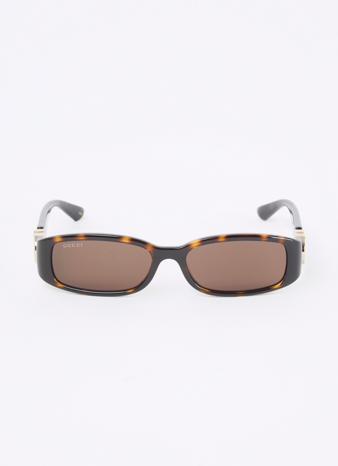 Gucci Retro zonnebril GG1661S - detail 2 donkerbruin