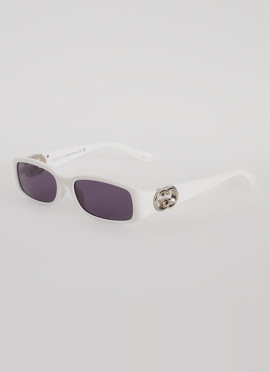 Gucci Retro zonnebril GG1661S - voorkant wit