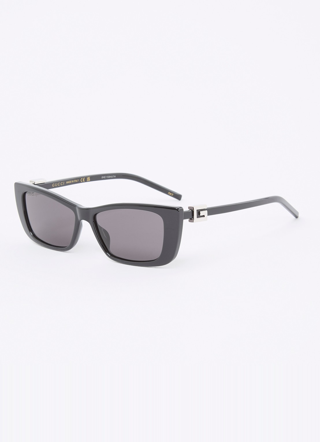 Gucci Retro zonnebril GG1681S - voorkant zwart