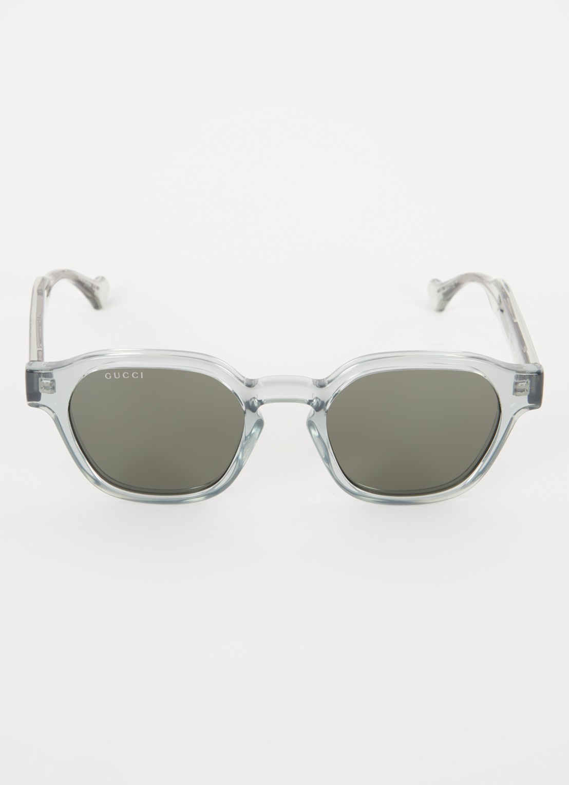Gucci Retro zonnebril GG1730S - detail 2 lichtgrijs