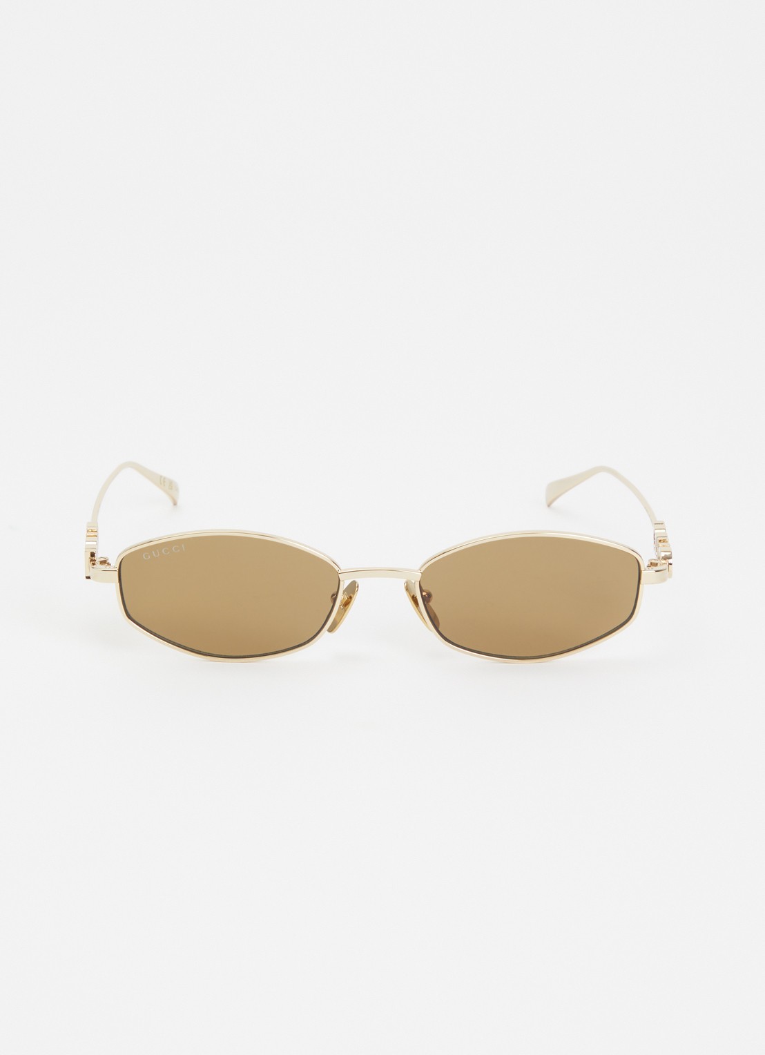 Gucci Retro zonnebril GG1802S - detail 2 goud