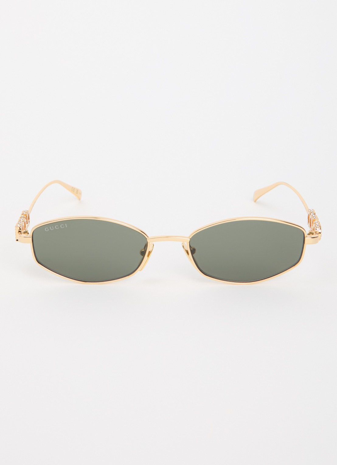 Gucci Retro zonnebril GG1802S - detail goud