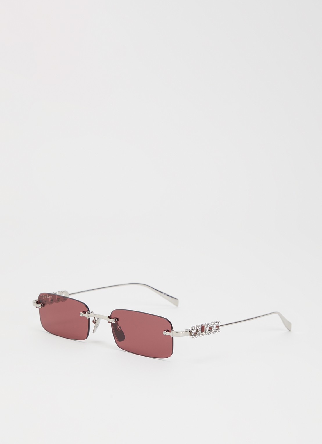 Gucci Retro zonnebril GG1808S - voorkant 4 zilver