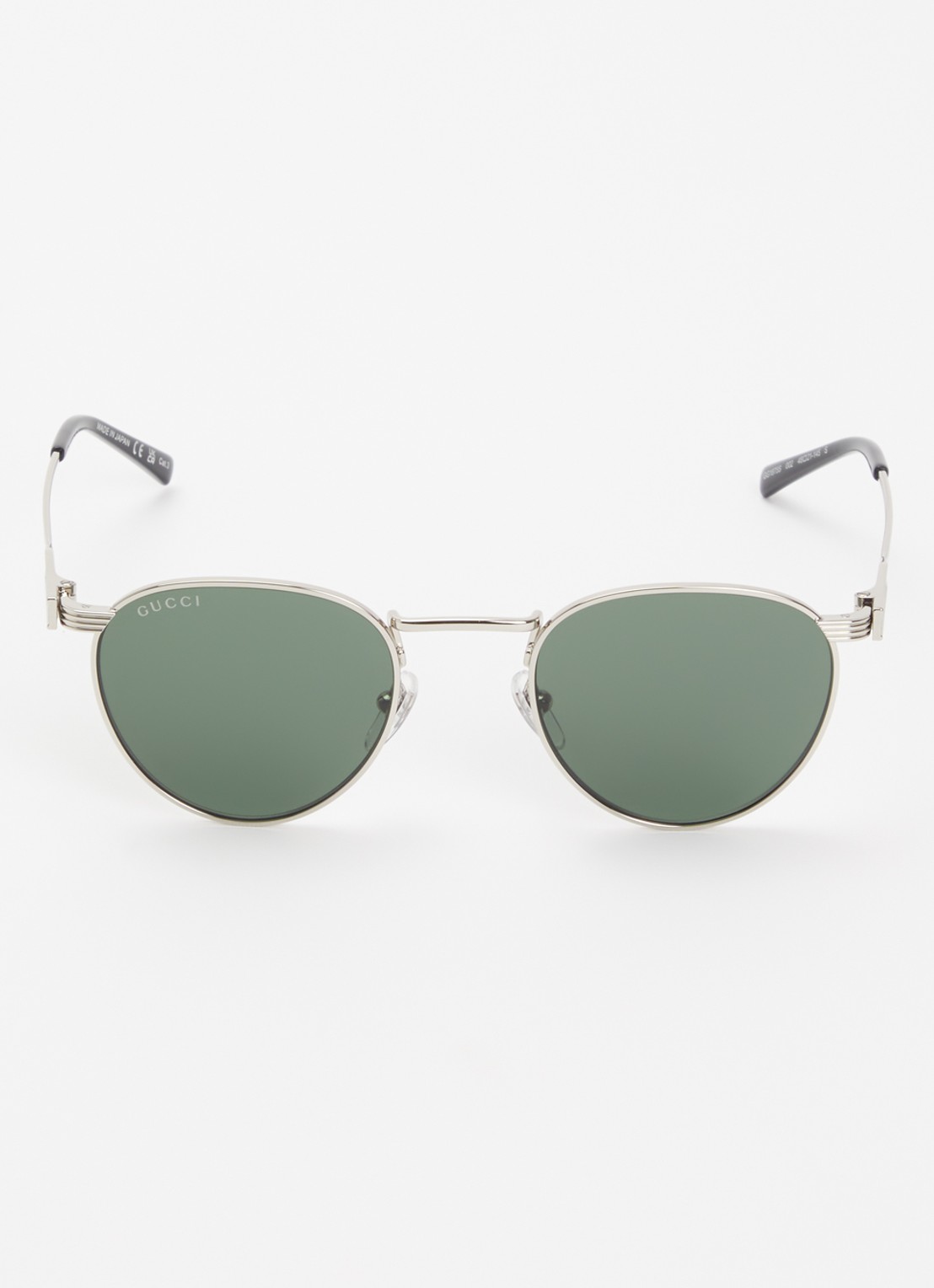 Gucci Retro zonnebril GG1875S - detail zilver