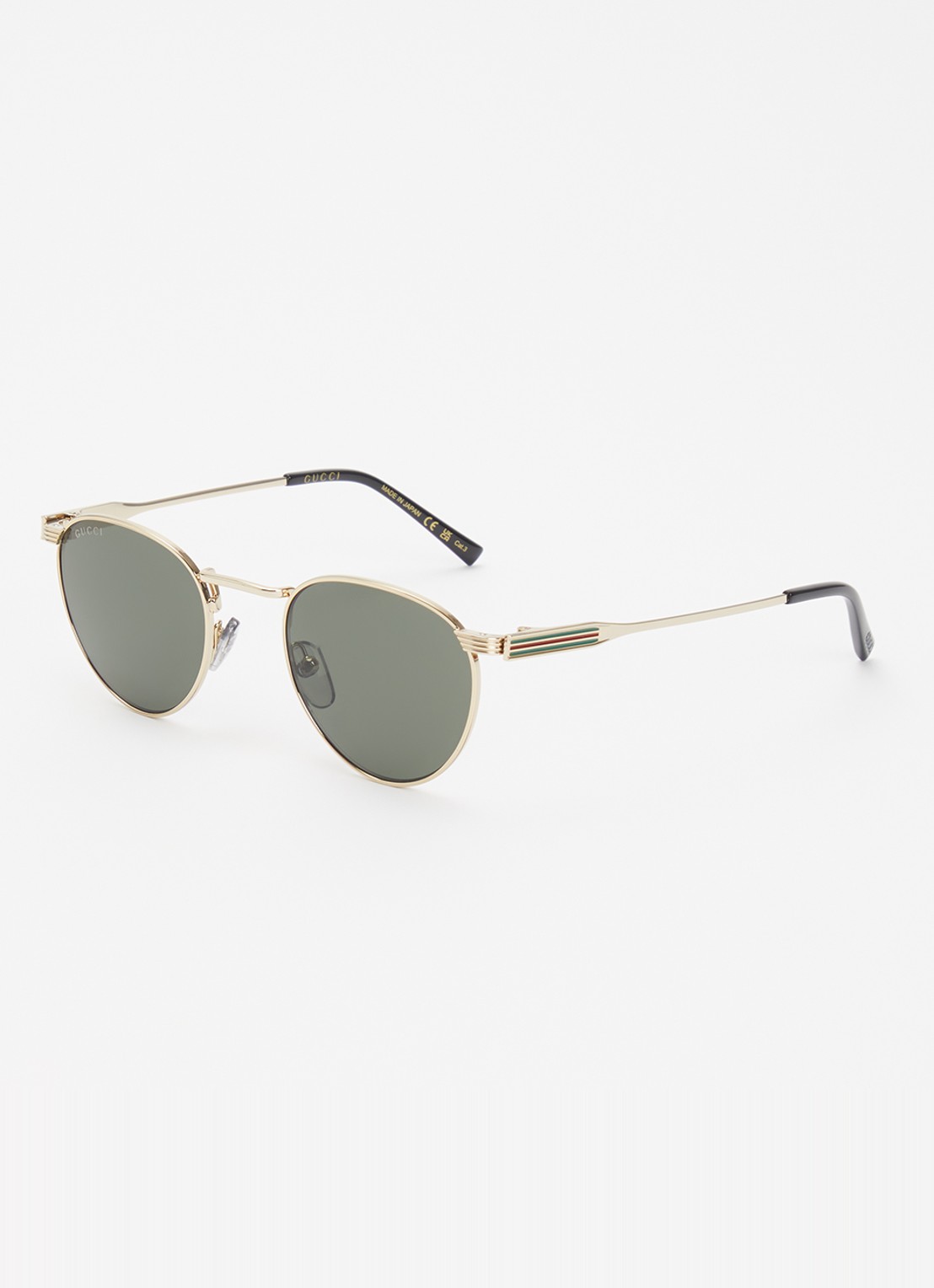 Gucci Retro zonnebril GG1875S - voorkant goud