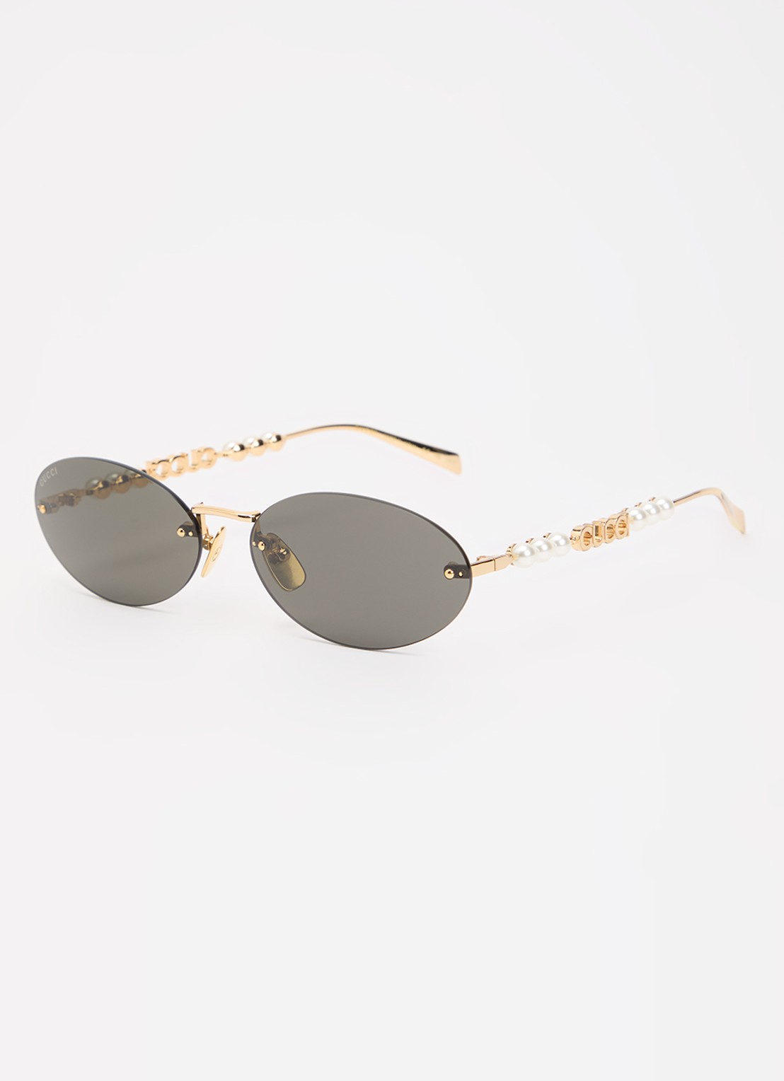 Gucci Retro zonnebril GG1922S - voorkant 4 grijs