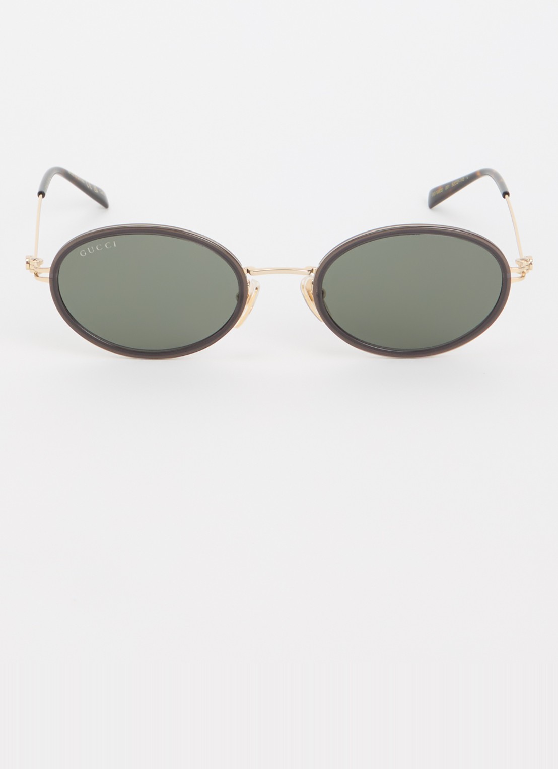 Gucci Retro zonnebril GG1980S - detail goud