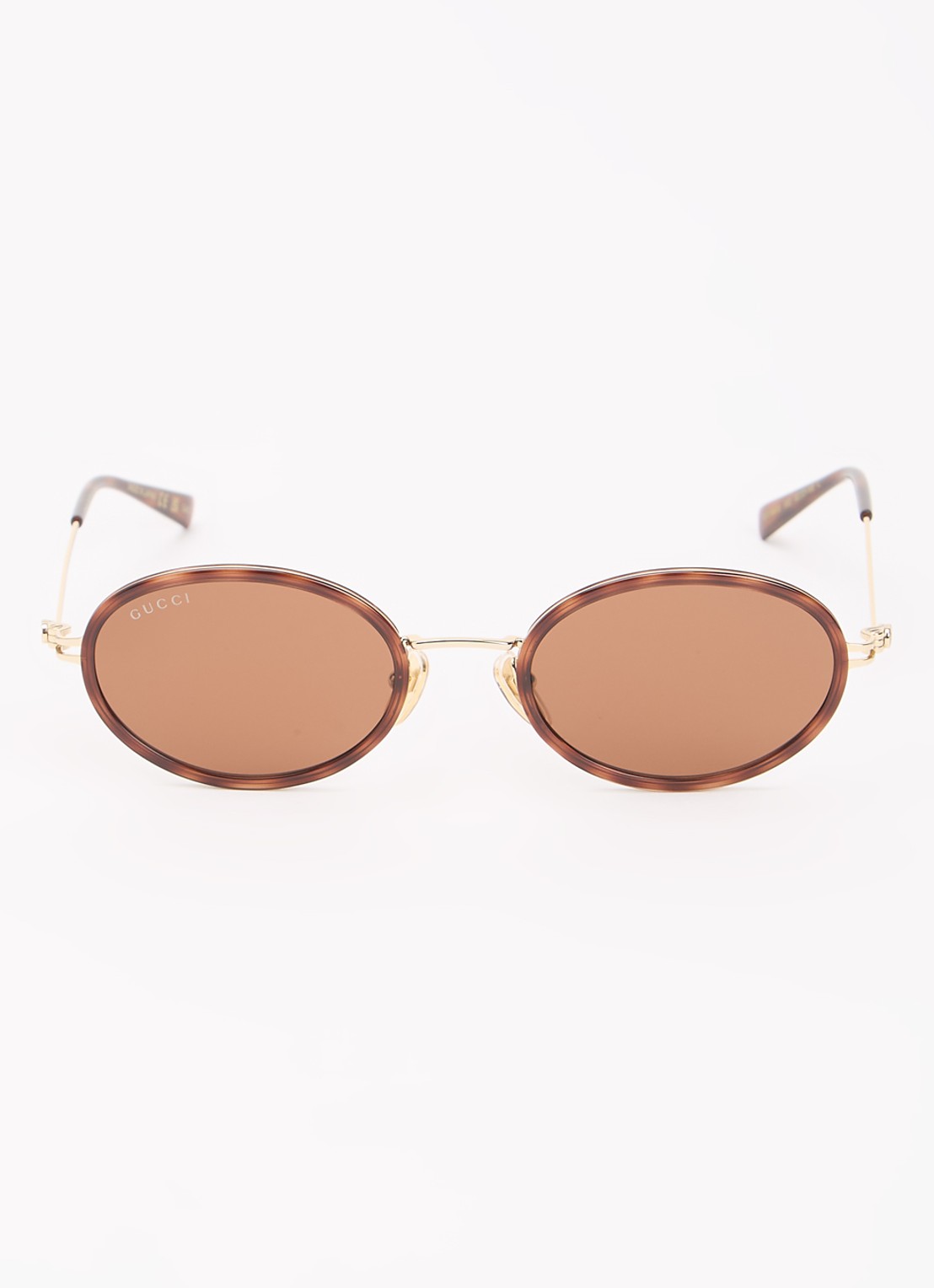 Gucci Retro zonnebril GG1980S - detail 2 goud