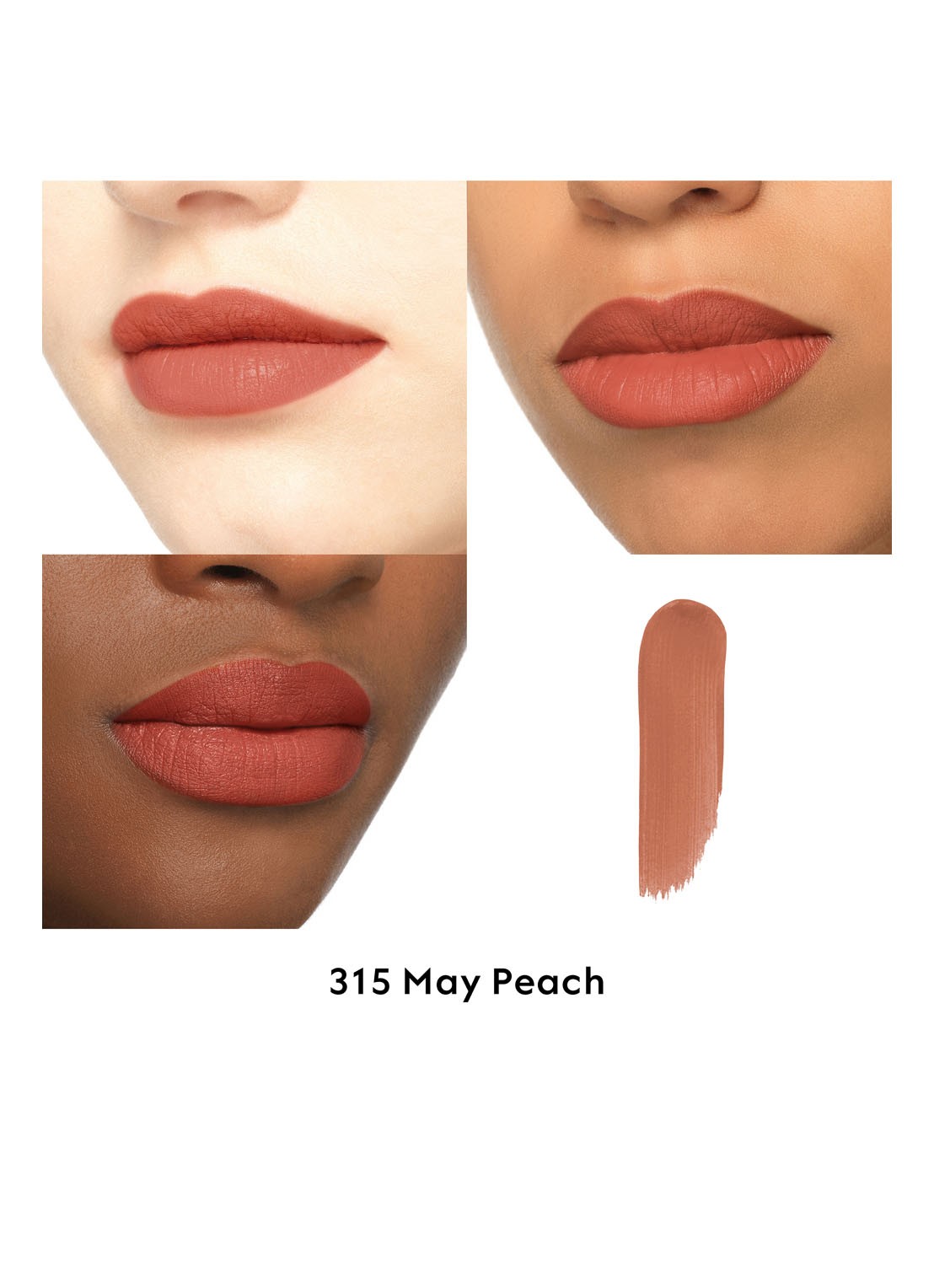 Gucci Rouge à Lèvres Liquide Mat Soft Matte Liquid Lipstick - detail 2 315 may peach
