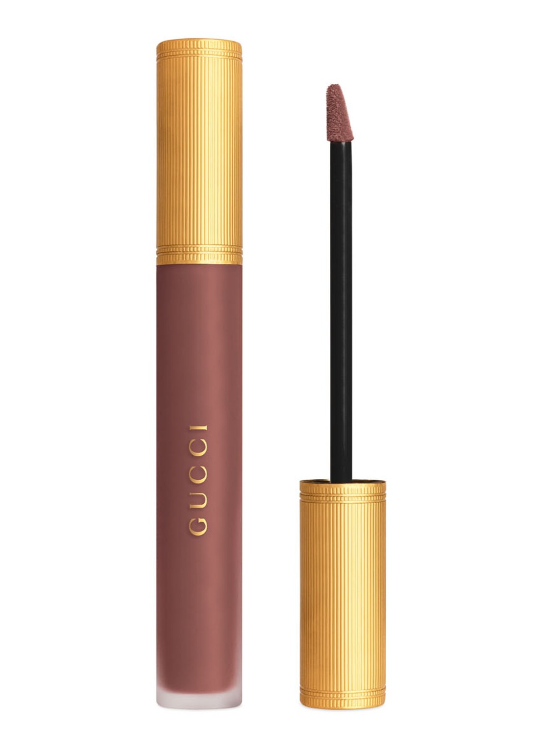 Gucci Rouge à Lèvres Liquide Mat Soft Matte Liquid Lipstick - voorkant 6 223 isabel rosewood