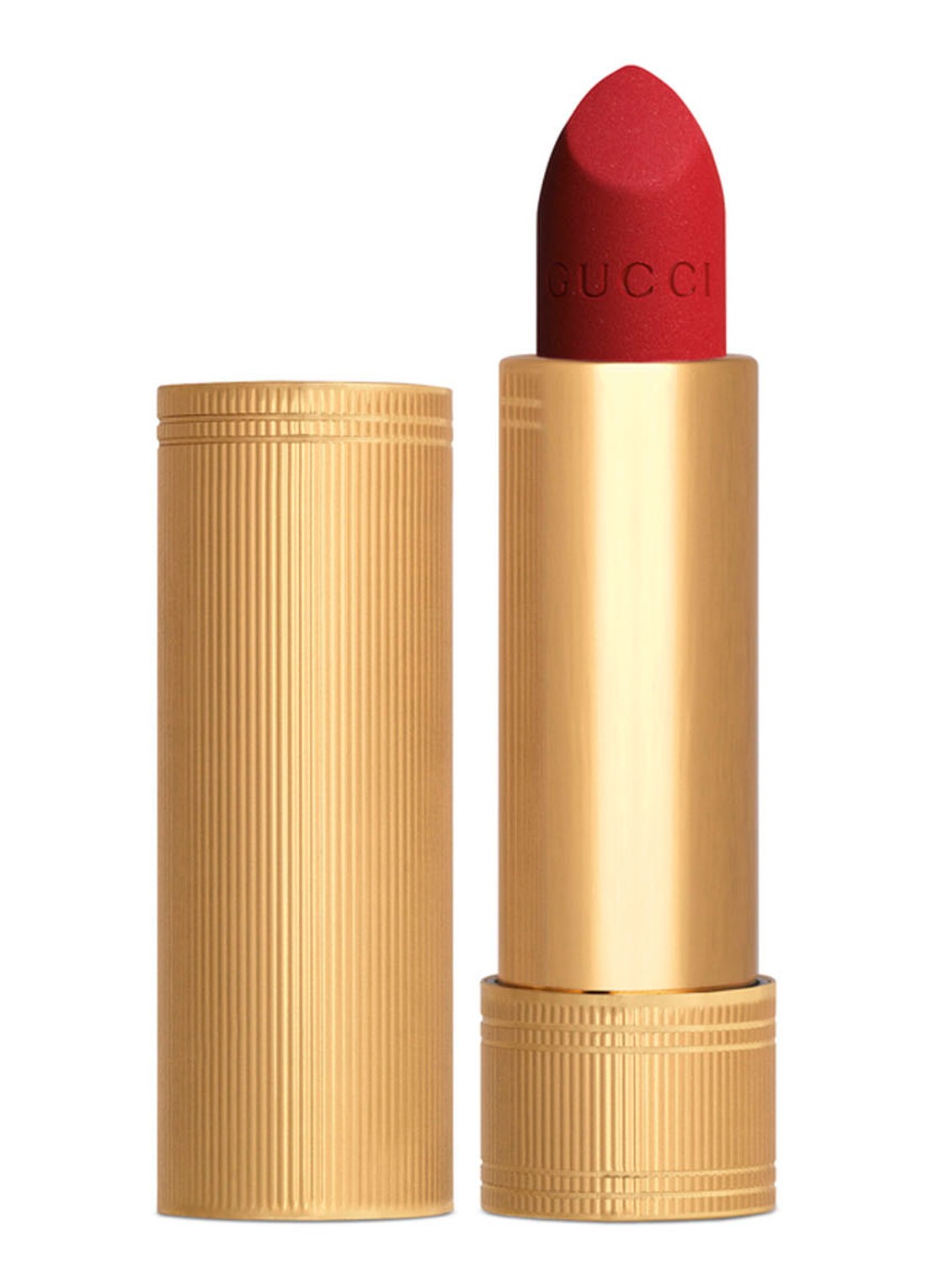 Gucci Rouge à Lèvres Matte Finish - matte Lipstick - voorkant 6 501 constance vermill