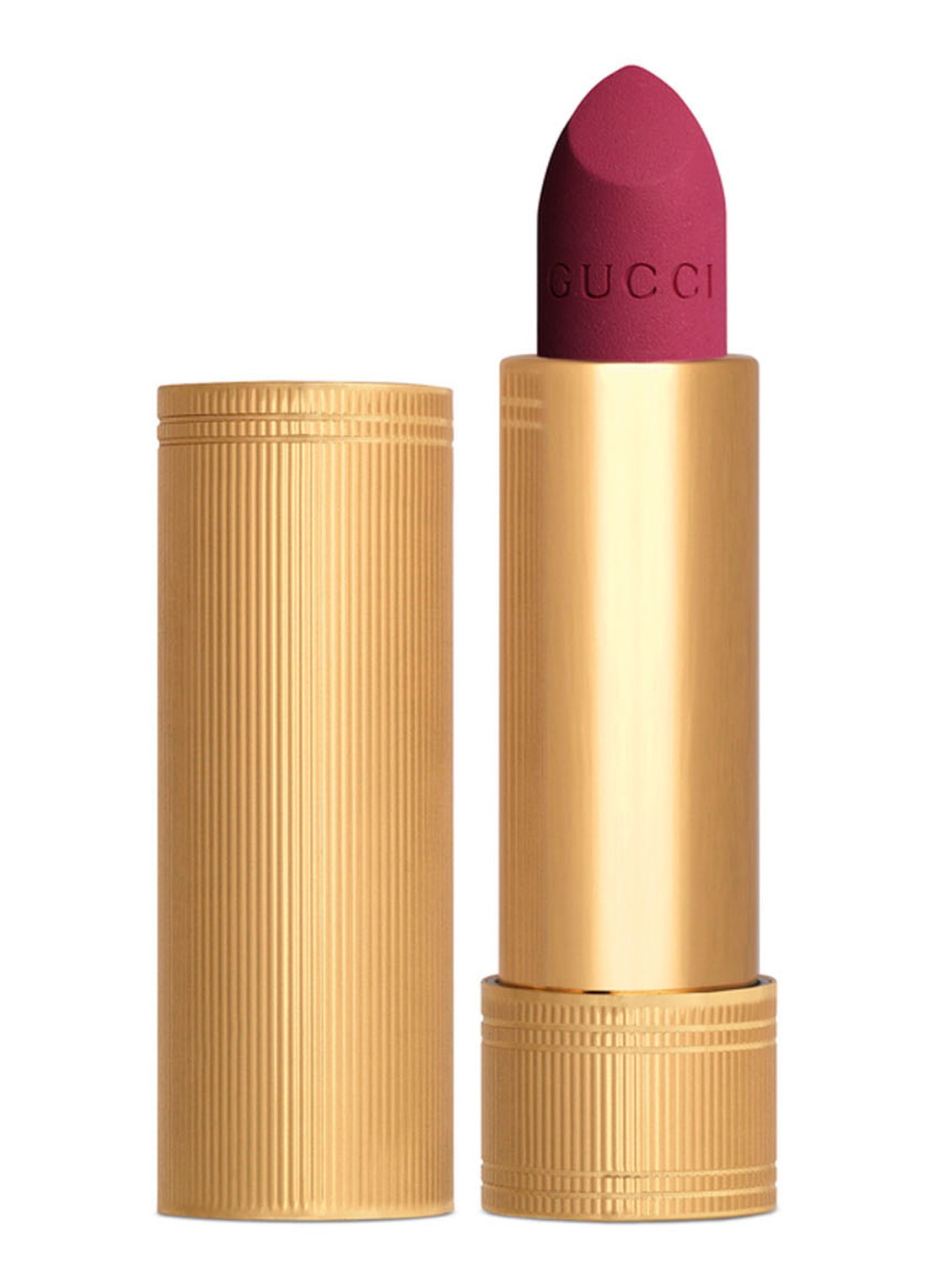 Gucci Rouge à Lèvres Matte Finish - matte Lipstick - voorkant 404 cassie magenta