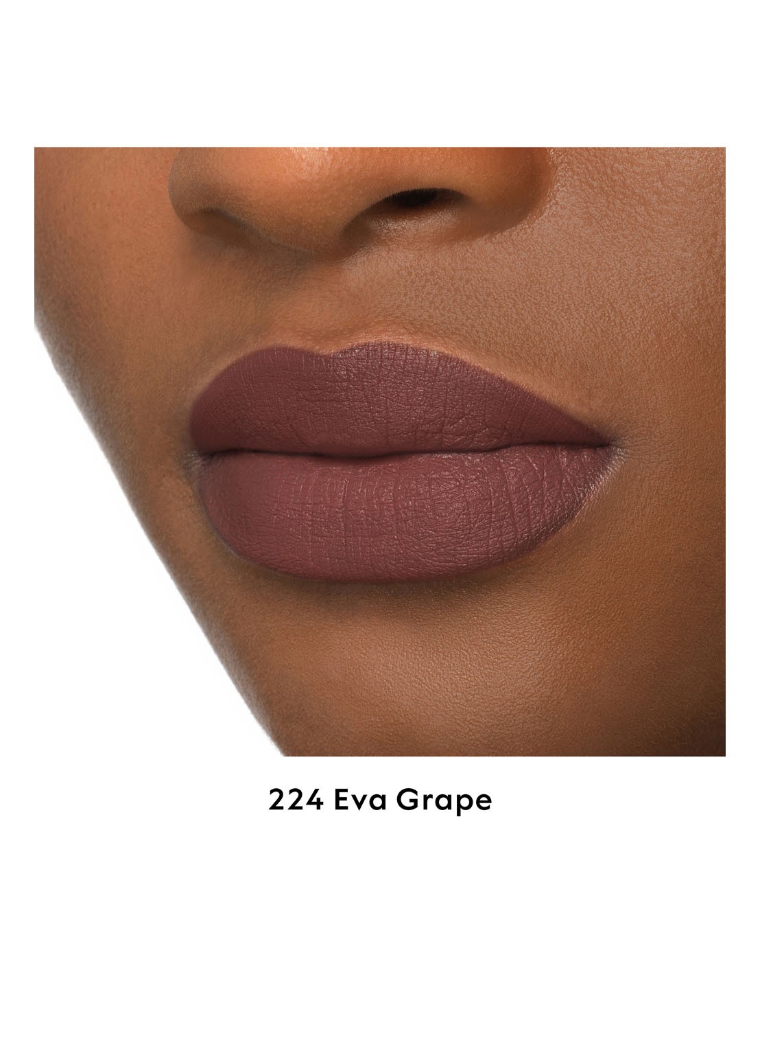 Gucci Rouge à Lèvres Matte Finish - matte Lipstick - detail 5 224 - eva grape