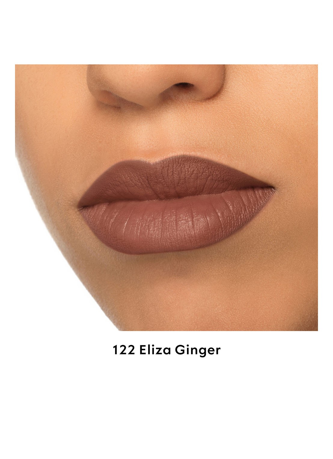 Gucci Rouge à Lèvres Matte Finish - matte Lipstick - detail 6 122 - eliza ginger