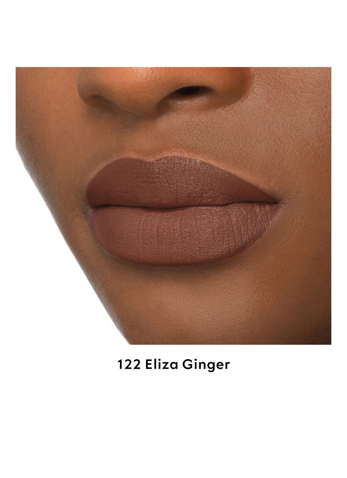 Gucci Rouge à Lèvres Matte Finish - matte Lipstick - detail 7 122 - eliza ginger