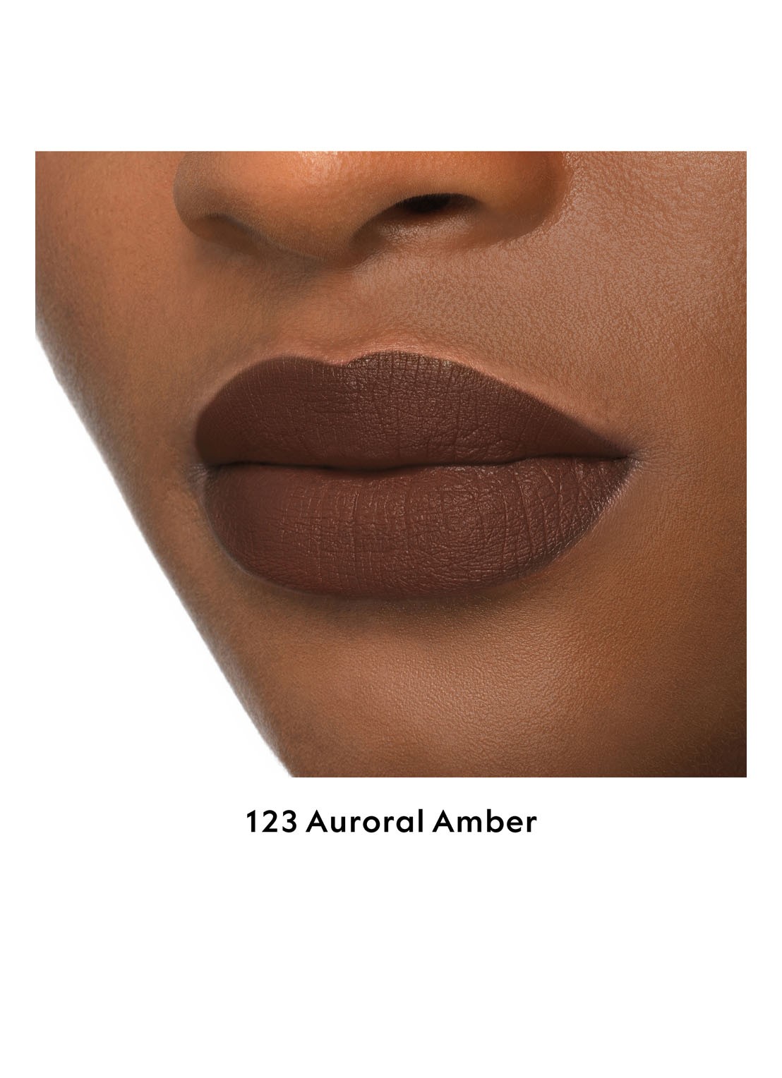Gucci Rouge à Lèvres Matte Finish - matte Lipstick - detail 5 123 - auroral amber