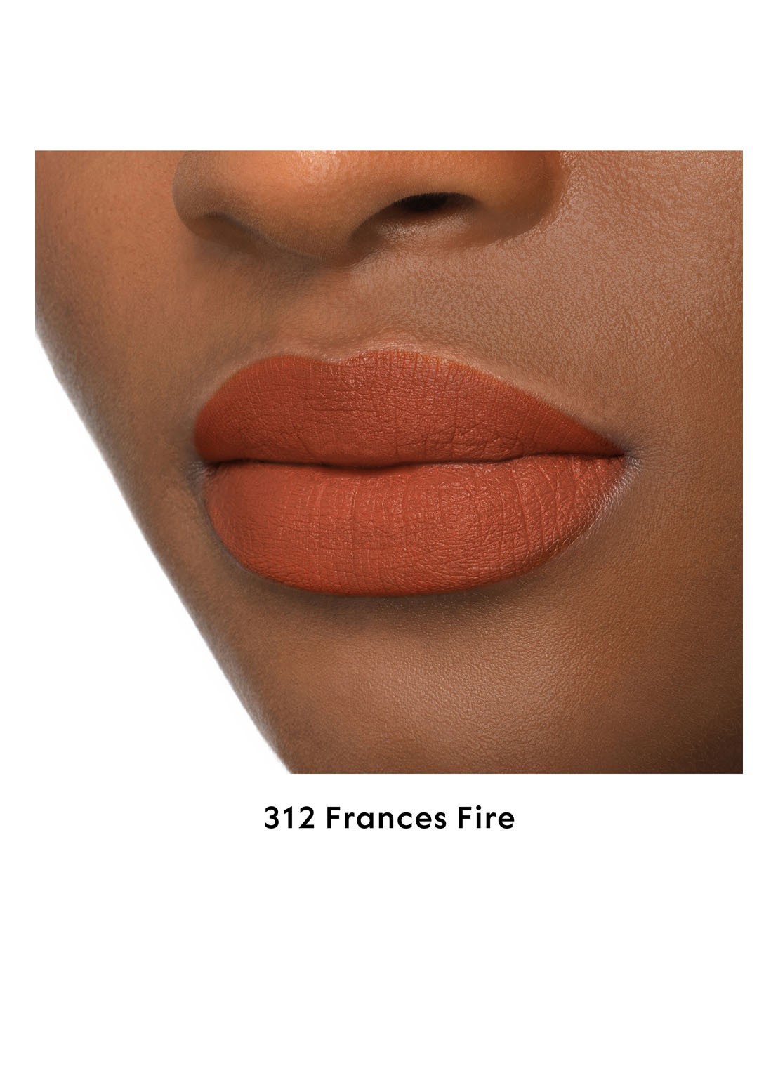 Gucci Rouge à Lèvres Matte Finish - matte Lipstick - detail 7 frances fire