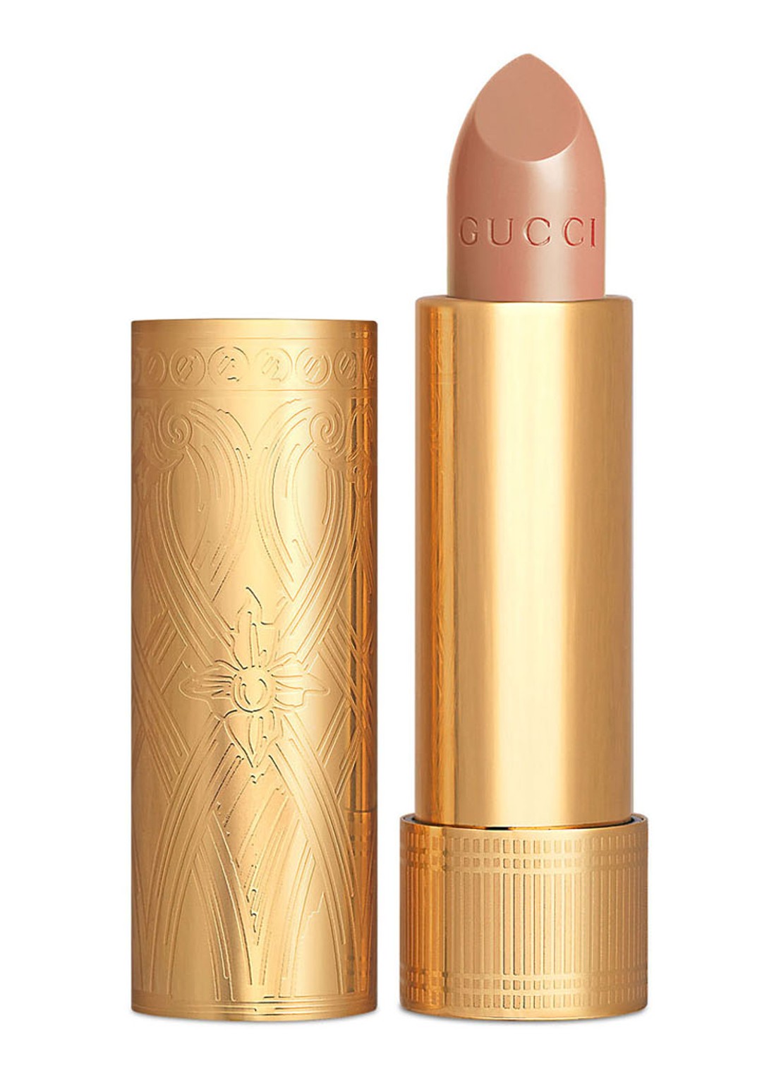 Gucci Rouge à Lèvres Satin - lipstick - voorkant 100 linda beige
