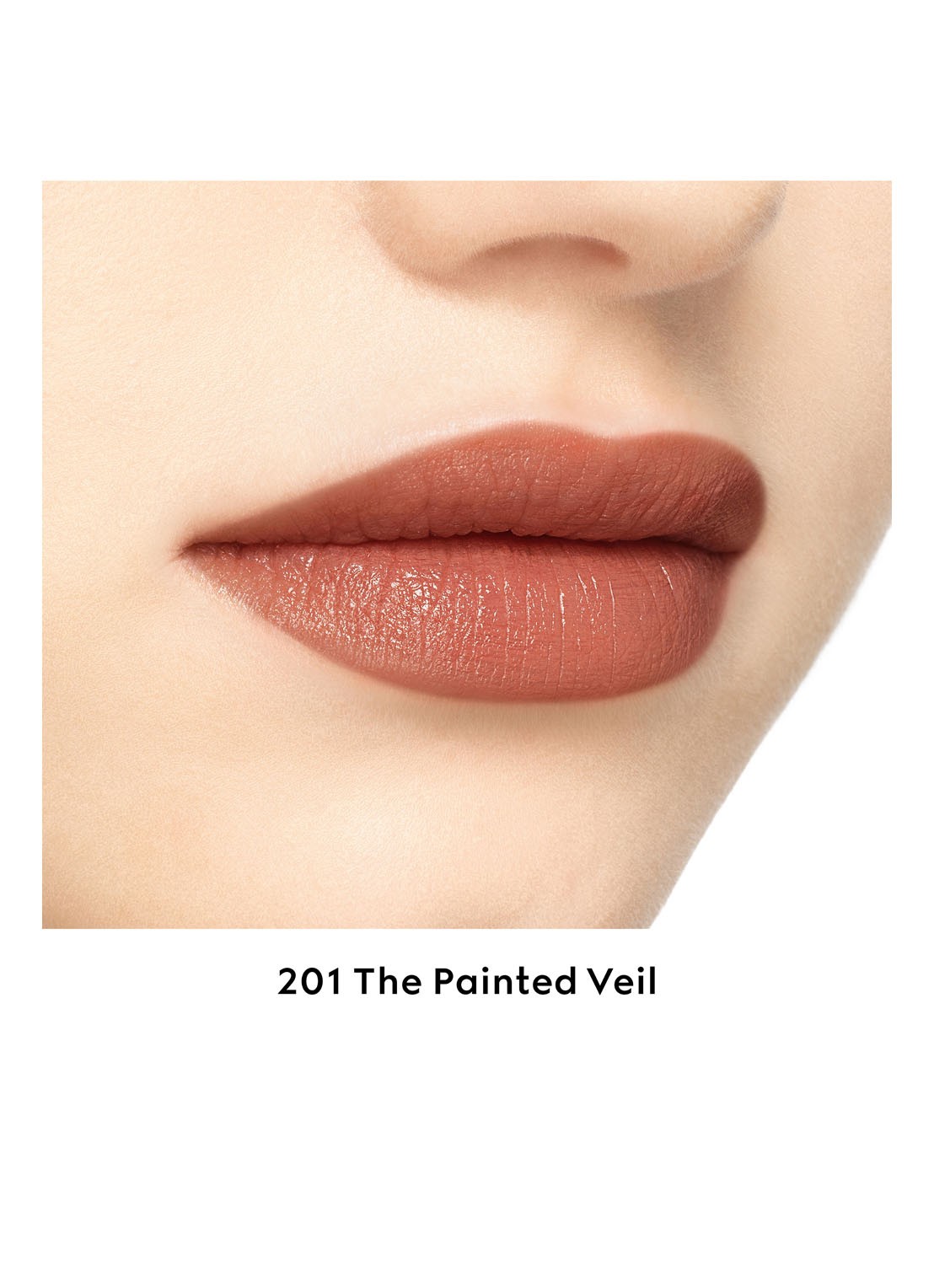 Gucci Rouge à Lèvres Satin - lipstick - detail 5 201 the painted veil
