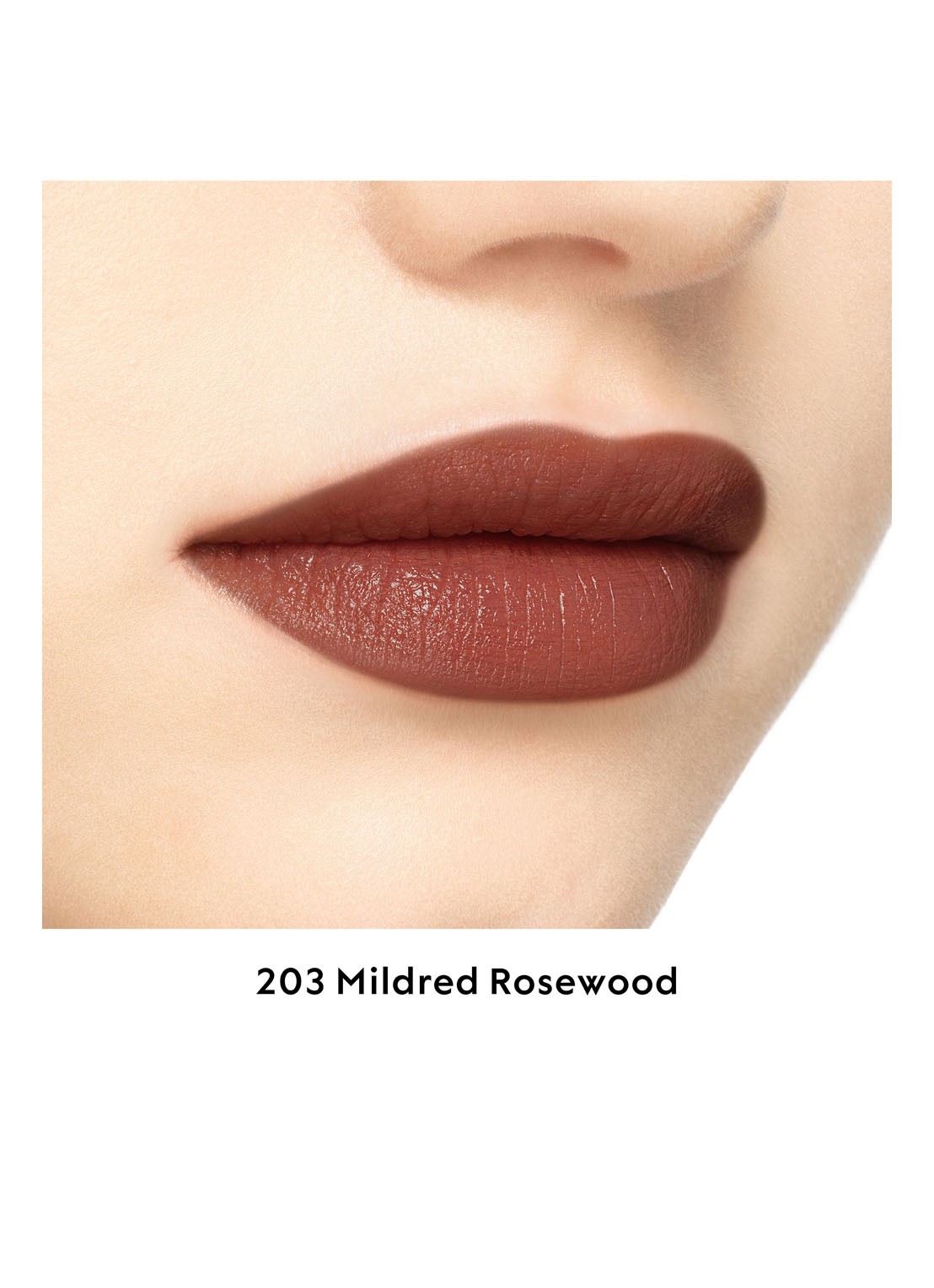 Gucci Rouge à Lèvres Satin - lipstick - detail 5 203 mildred rosewood