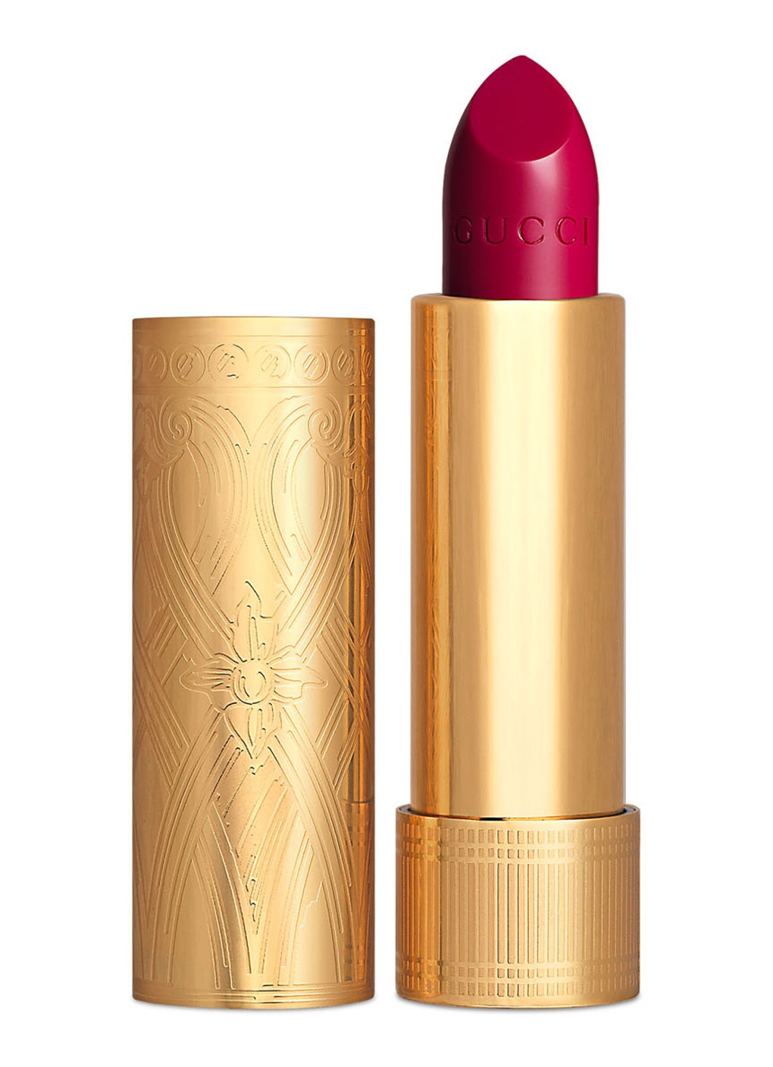 Gucci Rouge à Lèvres Satin - lipstick - voorkant 6 405 grand hotel
