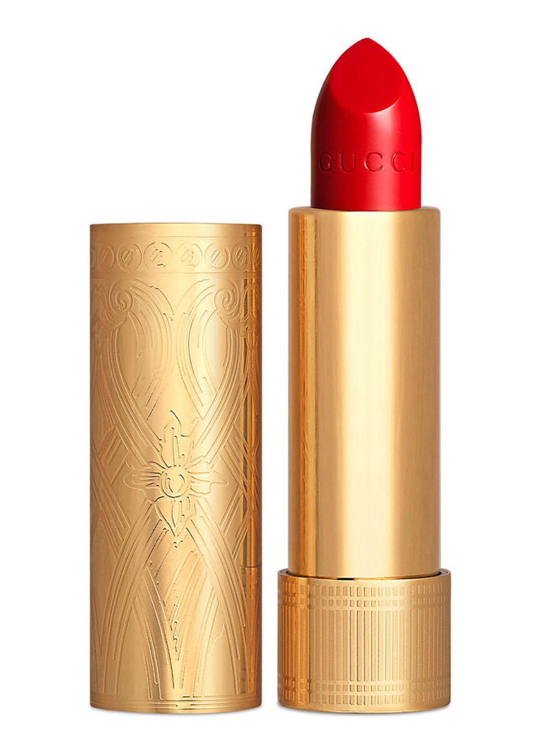Gucci Rouge à Lèvres Satin - lipstick - voorkant 500 odalie red