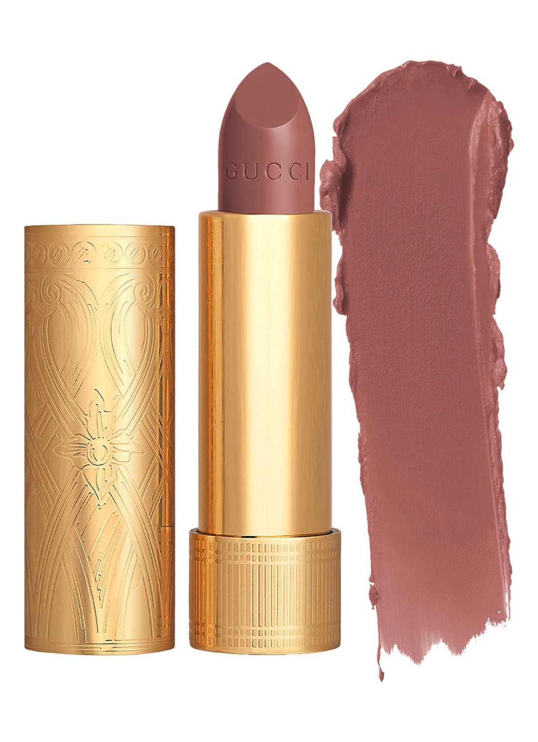 Gucci Rouge à Lèvres Satin - lipstick - voorkant 119 matilda sunrise