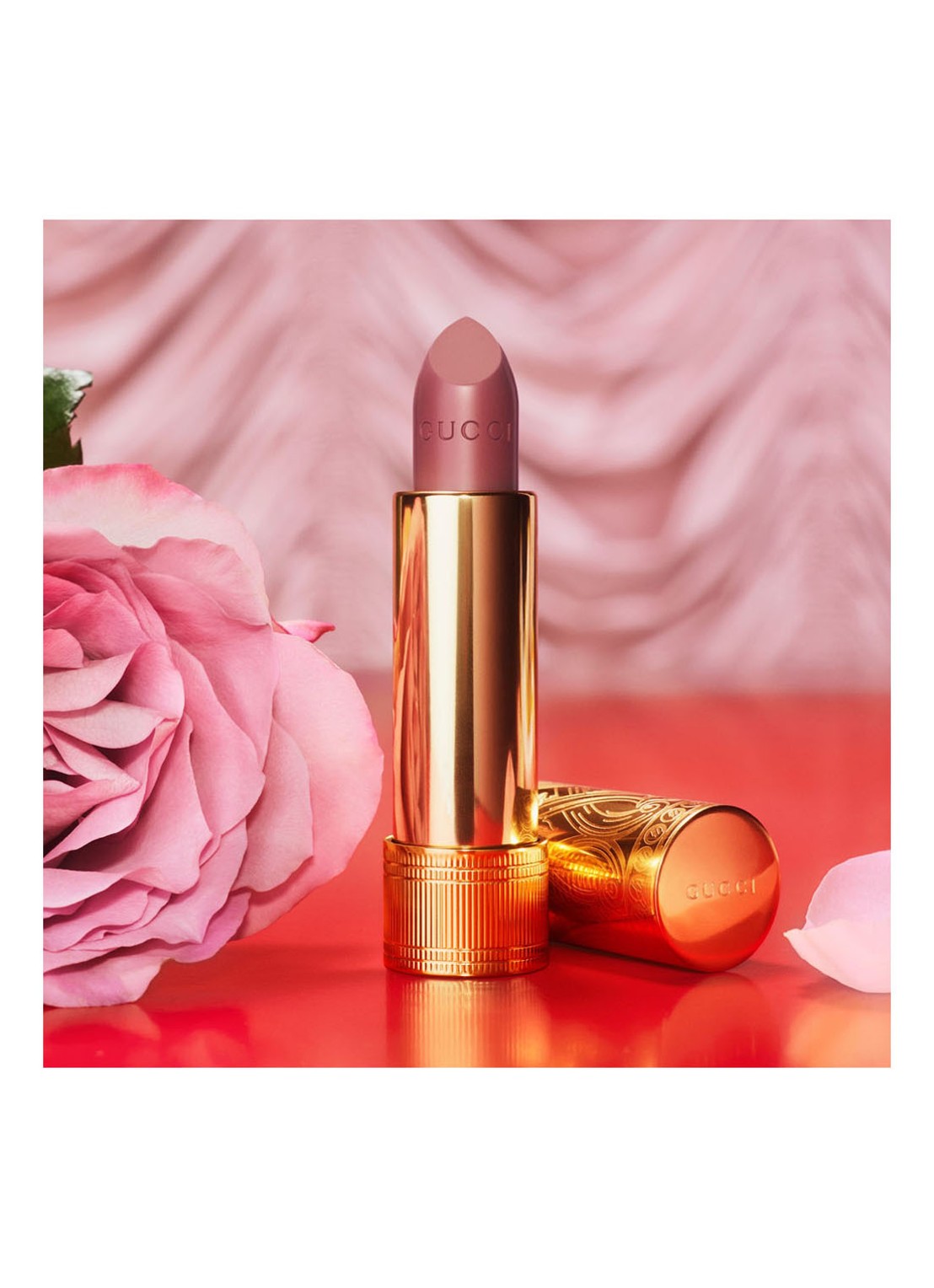 Gucci Rouge à Lèvres Satin Lipstick - detail 5 mary mauve