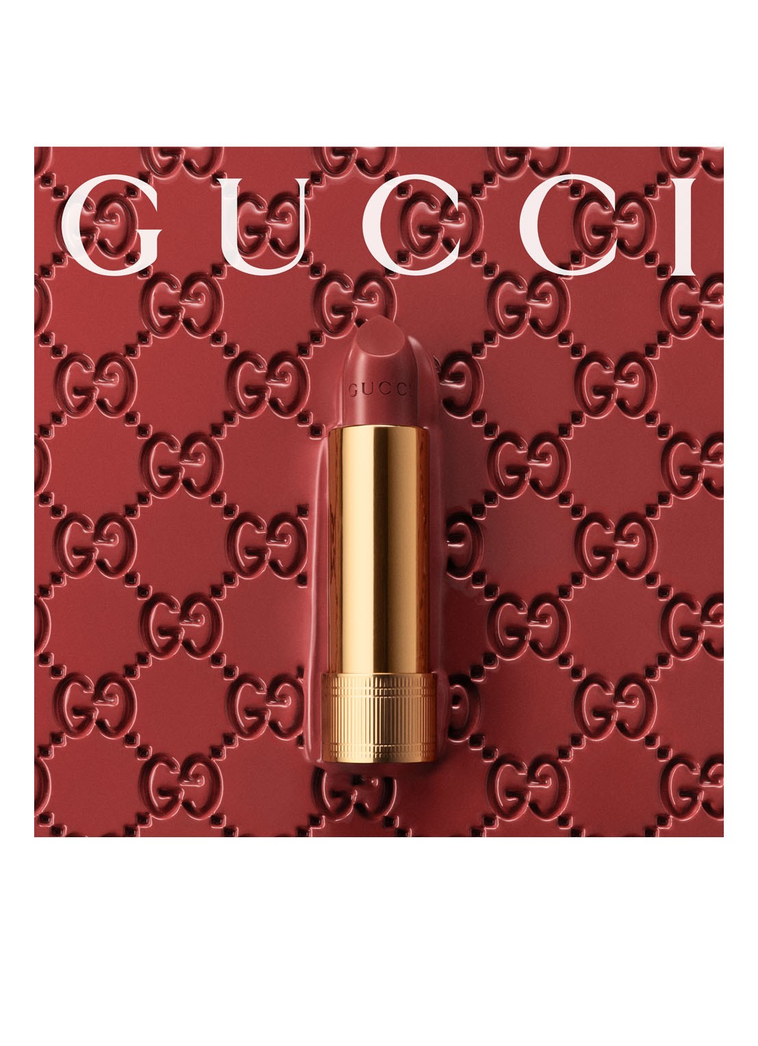 Gucci Rouge à Lèvres Voile - lipstick - detail 5 203 mildred rosewood
