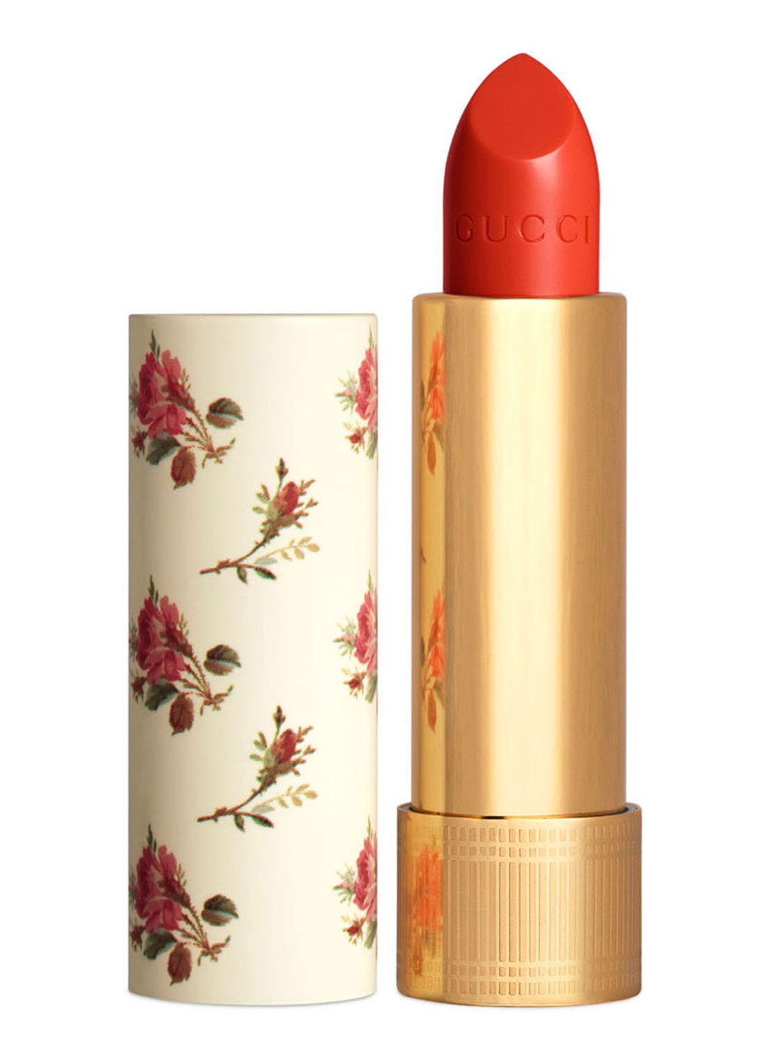 Gucci Rouge à Lèvres Voile - lipstick - voorkant 6 302 agatha orange