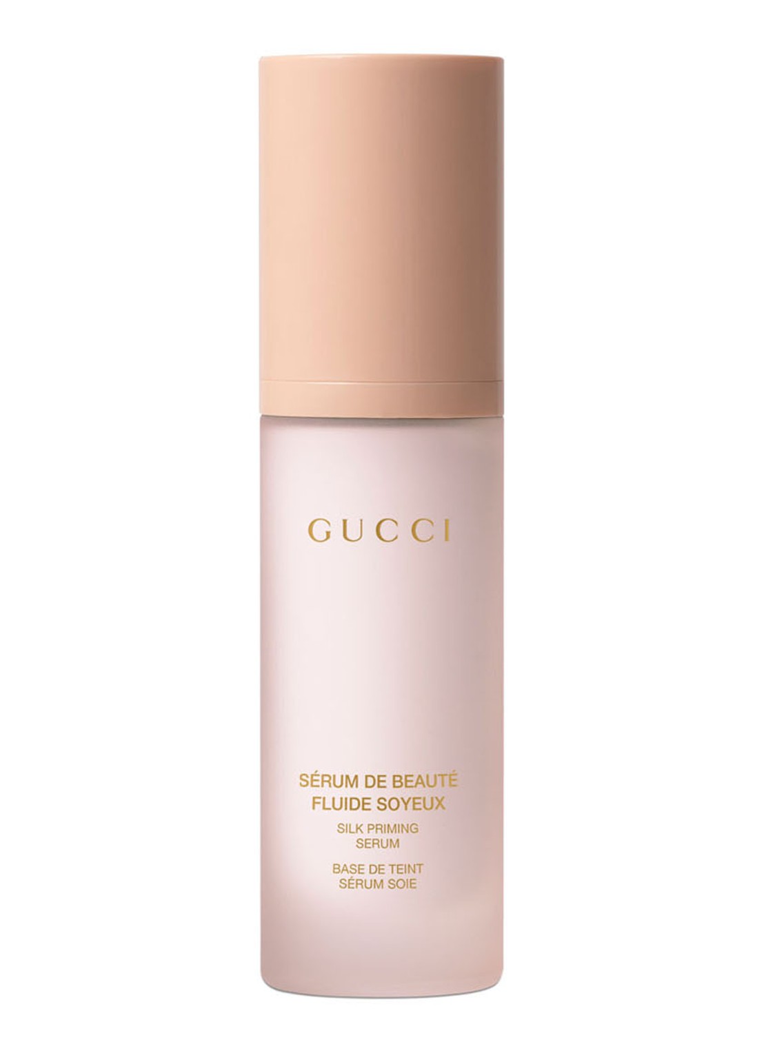 Gucci Sérum De Beauté Fluide Soyeux - Silk Priming serum - voorkant transparant
